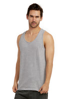 KNOCKER MEN'S HEAVY TANK TOP (MT200_H.GRY)