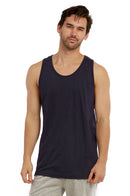 COTTONBELL MEN'S HEAVY TANK TOP (MT200C_NAVY)