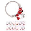 Multi Charm Bangle Bracelets 5557 (12 units)