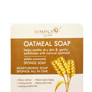 Natural Oatmeal Soap With Sponge