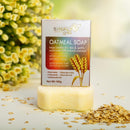 Natural Oatmeal Soap With Sponge