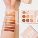 Nude X Mini 9 Colors Shadow Palette Display Set (1 unit)