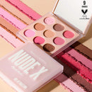 Nude X Mini 9 Colors Shadow Palette Display Set (1 unit)