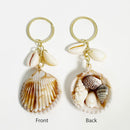 Ocean Shell Charm Keychain 17208 (12 units)