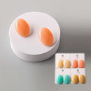 Oval Resin Stud Earrings 39966 (12 units)