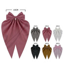 Oversized Chiffon Bow Hair Bow Clip 29542W (12 units)