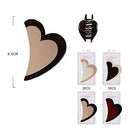 Oversized Heart Claw Hair Clip 11476M (12 units)