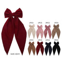Oversized Ribbon Bow Hair Clip 1310R (12 units)