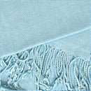 Pashmina Solid Color Shawl Wrap Scarf - Aqua (1 unit)