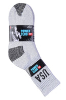 POWER CLUB CREW SPORTS SOCKS (PC274_G/BHTU)