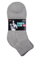 POWER CLUB QUARTER SPORTS SOCKS (PC284_G/P)
