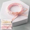 Pearl Bead Bow Tied Bracelet 17793 (12 units)