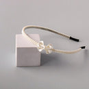 Pearl Bow Metal Headband 12590 ( 12 units)