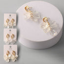Petal Tassel Braid Knot Earring 37803 (12 units)