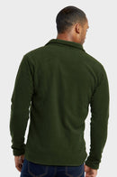 KNOCKER MEN'S POLAR FLEECE JACKET (PF2000_D.GREEN)