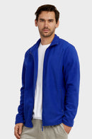 KNOCKER MEN'S POLAR FLEECE JACKET (PF2000_R.BLUE)