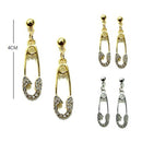 Pin Shape Earrings 3489 (12 units)