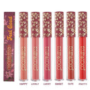 Pink Flowers Non Stick Cup Lip Gloss With Tester 1492 (24 units)
