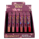 Pink Flowers Non Stick Cup Lip Gloss With Tester 1492 (24 units)