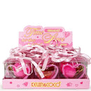 Pink Heart Lip Gloss W/ Keychain (12 units)