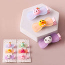 Plastic Animal Bow Alligator Hair Pin 2434 (12 units)