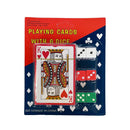 Playing Card With 6 Dice (12 units)