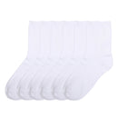 MOPAS GIRL'S COMPUTER CREW SOCKS (PR_WHITE)