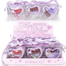 Purple Heart Lip Gloss W/ Keychain (12 units)