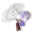 Purple Heart Lip Gloss W/ Keychain (12 units)