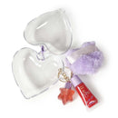 Purple Heart Lip Gloss W/ Keychain (12 units)