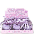 Purple Heart Lip Gloss W/ Keychain (12 units)