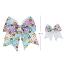 Rainbow Bee Cheer Shape Hair Bow 7610 ( 12 units)