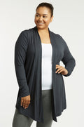 SOFRA LADIES RAYON CARDIGAN PLUS SIZE (RC001X)