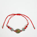 Religious Red Cord Bracelet 7073 (12 units)