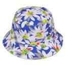 Reversible Daisy Print Bucket Hat Gray (1 unit)