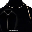 Rhinestone Backdrop Necklace (1 unit)