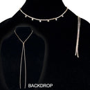 Rhinestone Backdrop Necklace (1 unit)