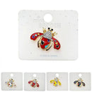 Rhinestone Brooches 48757 (12 units)