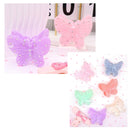 Rhinestone Butterfly Hair Clip 2233 (12 units)
