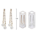 Rhinestone Drop Earrings 0770GS (12 units)