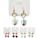 Rhinestone Earrings 46292 (12 units)