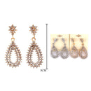 Rhinestone Earrings 6434 (12 units)