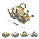 Rhinestone Hair Jaw Clip 49212 (12 units)