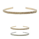 Rhinestone Metal Headband 10000GS (12 units)