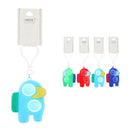 Robot Push Pop Toy Keychain 39581 (12 units)