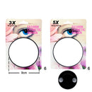 Round Magnifying Cosmetic Mirror 3X & 5X 447L (12 units)