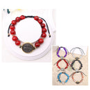 Saint Benedict Beaded Adjustable Bracelet 1392 (12 units)
