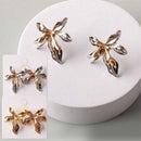 Sculpted Star Lily Earrings 39342GS (12 units)