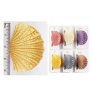 Seashell Textured Hair Claw Clip 1414 (12 units)
