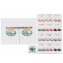 Shell Stud Earrings 5889 (12 units)